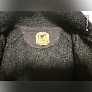 Grey wool sweater